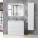 Тумба под раковину BelBagno Albano 90 напольная Bianco Lucido — рис. 2