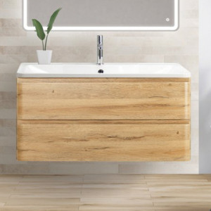 Тумба под раковину BelBagno Albano 90 подвесная Rovere Rustico