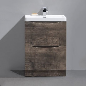 Тумба с раковиной BelBagno Ancona-N 60 напольная Rovere Moro
