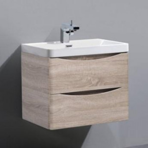 Тумба под раковину BelBagno Ancona-N 60 подвесная Rovere Bianco