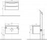 Тумба под раковину BelBagno Ancona-N 80 подвесная Bianco Lucido — рис. 5