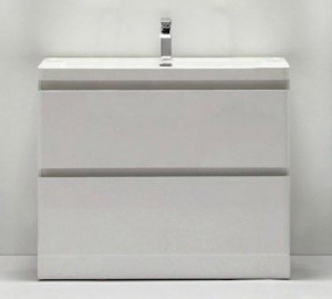 Тумба под раковину BelBagno Energia-N 80 напольная Bianco Lucido