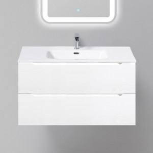 Тумба под раковину BelBagno Etna 90 Bianco Lucido