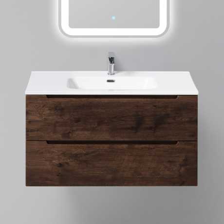 Тумба под раковину BelBagno Etna 90 Rovere Moro