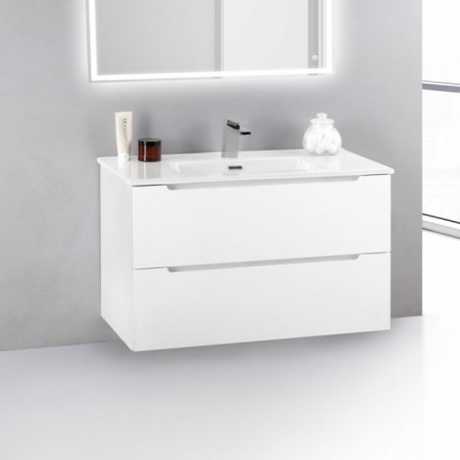 Тумба под раковину BelBagno Etna39 80 Bianco Lucido