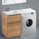 Тумба под раковину BelBagno Kraft-LVD 60 Rovere Nebrasca Nature — рис. 1