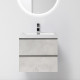 Мебель для ванной BelBagno Luce 60 Stucco Cemento Leggero — рис. 3