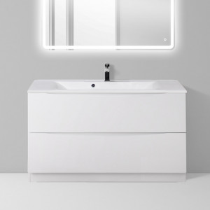 Тумба под раковину BelBagno Marino 100 напольная Bianco Lucido