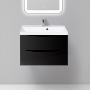 Тумба под раковину BelBagno Marino 70 Nero Lucido