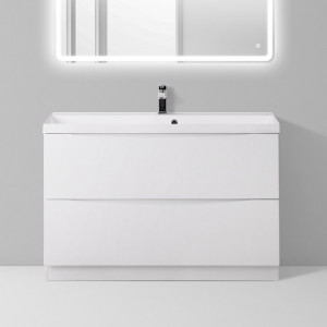 Тумба под раковину BelBagno Marino 90 напольная Bianco Lucido