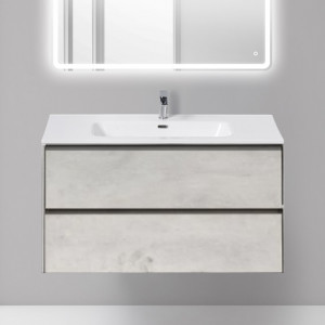 Тумба под раковину BelBagno Pietra 100 Stucco Cemento Leggero