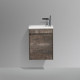 Тумба под раковину BelBagno Pietra Mini 40 L Stone — рис. 1