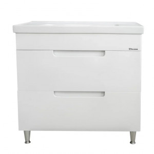 Тумба с раковиной Bellezza Грейс 90 напольная белая