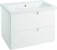 Тумба под раковину Bellezza Пегас 80 подвесная 2 ящика белая