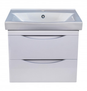 Тумба под раковину Bellezza Санриса 60 подвесная с 2 ящ. белая
