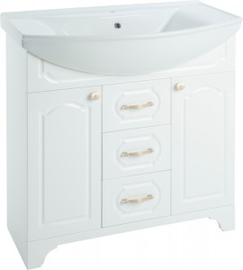 Тумба под раковину Bellezza Тиффани 75 белая