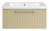 Тумба под раковину Brevita Alicante 80 подвесная капучино — рис. 2