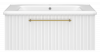 Тумба под раковину Brevita Alicante 90 подвесная белый — рис. 2