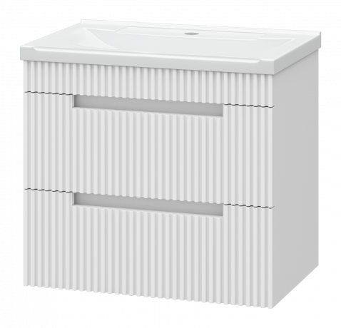 Тумба под раковину Brevita Ariana 60 подвесная белый