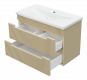 Тумба под раковину Brevita Ariana 80 подвесная капучино — рис. 4