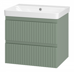 Тумба под раковину Brevita Victory 60 подвесная зеленый
