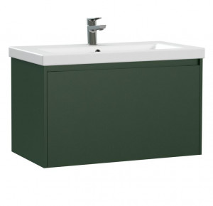 Тумба под раковину Cersanit Grande 80 подвесная травянисто-зеленый