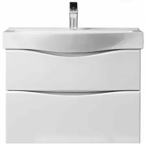 Тумба под раковину Jorno Bella 80 подвесная белая