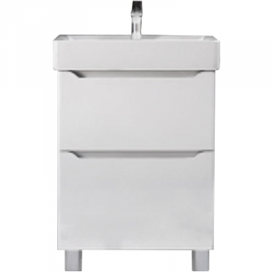 Тумба под раковину Jorno Briz 60 напольная Белая