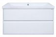 Тумба под раковину Misty Алиса 100 с 2 ящ. подвесная