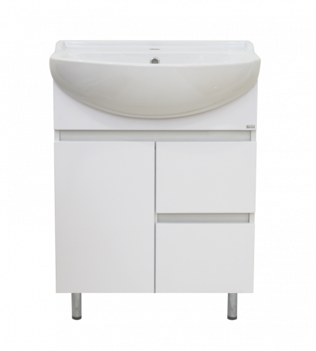 Тумба под раковину Misty Амур 60 с 2 ящиками