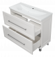Тумба под раковину Misty Марта 100 напольная белый — рис. 4