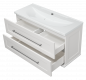 Тумба под раковину Misty Марта 100 подвесная белый — рис. 4