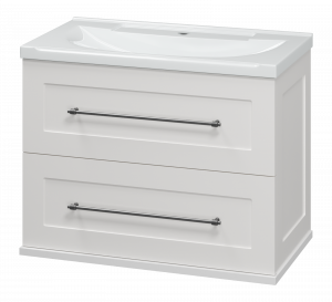 Тумба под раковину Misty Марта 70 подвесная белый