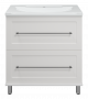 Тумба под раковину Misty Марта 80 напольная белый — рис. 2