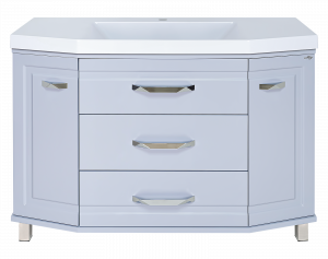 Тумба под раковину Misty Терра 110 серый