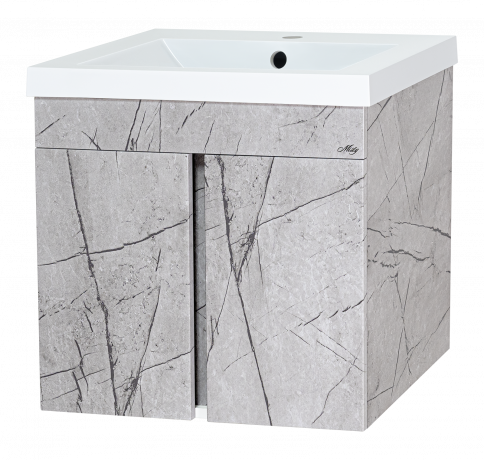 Тумба под раковину Misty Торос 50 подвесная мрамор античный