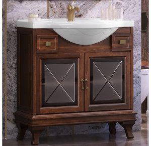 Тумба под раковину Opadiris Борджи 85 светлый орех