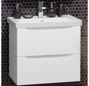 Тумба под раковину Opadiris Элеганс 60 белый матовый