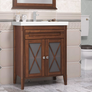 Тумба под раковину Opadiris Палермо 70 светлый орех