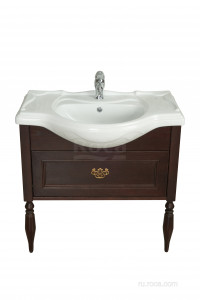 Тумба под раковину Roca America Evolution L 85 дуб тёмный шоколад