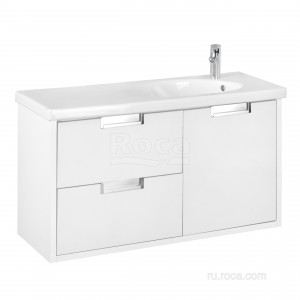 Тумба под раковину Roca Etna 100 белый глянец