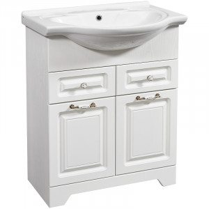 Тумба под раковину Stella Polar Кармела 65 ольха белая