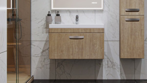 Тумба под раковину Velvex Estea 80.1Y, дуб санремо