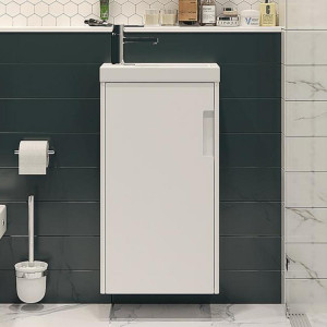 Тумба под раковину Velvex Klaufs 40 подвесная белая