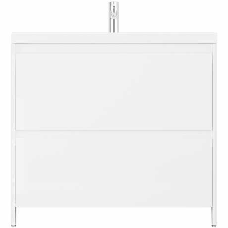 Тумба под раковину Velvex Klaufs 80 2Y напольная белый