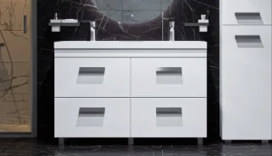 Тумба под раковину Velvex Orlando 120 напольная белый