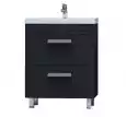 Тумба под раковину Velvex Orlando 70 напольная графит