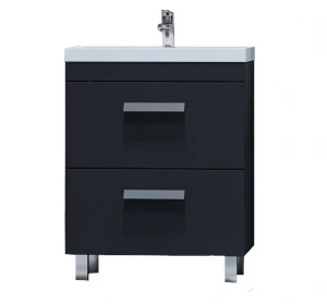Тумба под раковину Velvex Orlando 70 напольная графит