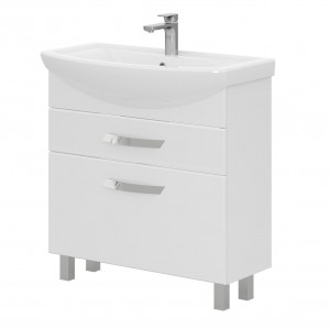 Тумба под раковину Volna Onda 60.2Y напольная белый