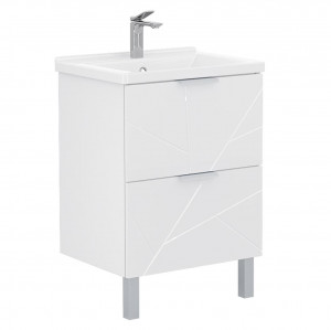 Тумба под раковину Volna Twing 60.2Y напольная белый